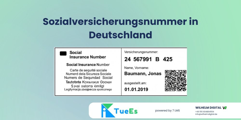 Sozialversicherungsnummer in Deutschland_TueEs